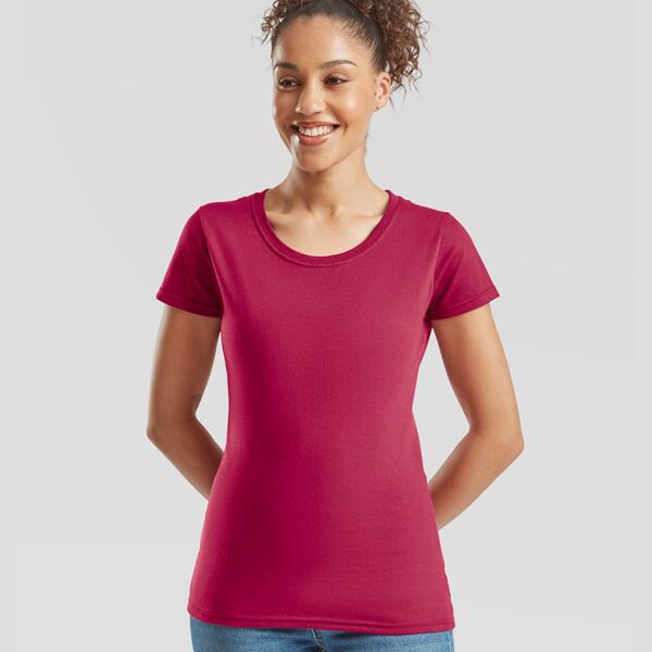 Fruit of the Loom Ladies Iconic 195 T-Shirt Thumbnail