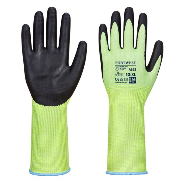 Green Cut Glove Long Cuff Thumbnail